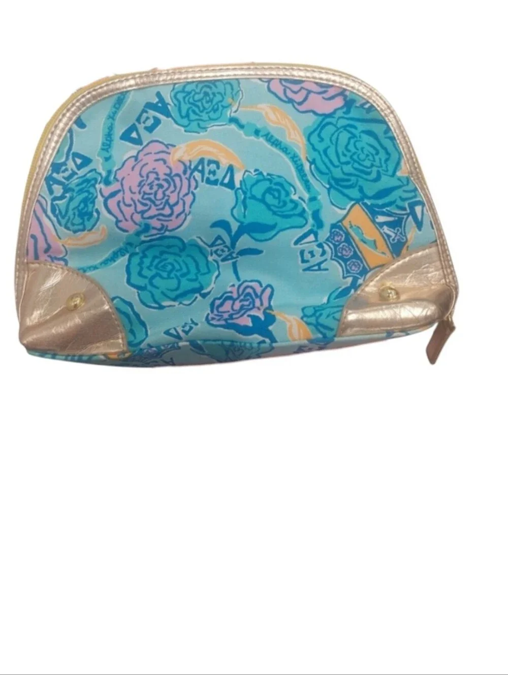 NWT Lilly Pulitzer Alpha Xi Delta zippity do makeup bag